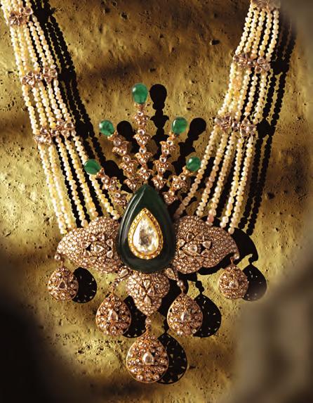 Although rubies and emeralds have always been the mainstay in bridal or couture jewellery, corals, turquoise, pearls, quartz, lapis lazuli, amethyst and agate are also gaining traction.