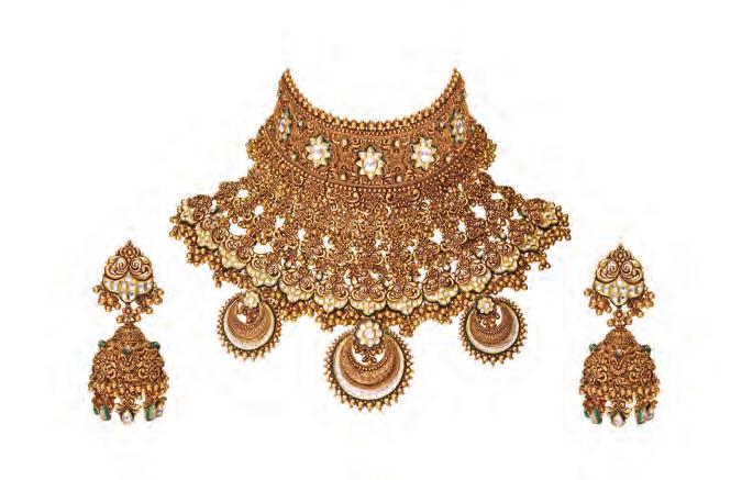 By Sawansukha Jewellers, Kolkata The Trio rings in three