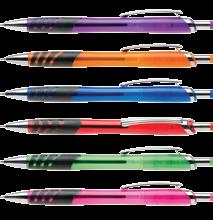 the USA Plastic Pen with Stylus Available Colors: Blue,