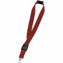 Dual Pockets Lanyard Available Colors: 14 Color Options Single Color Step & Repeat