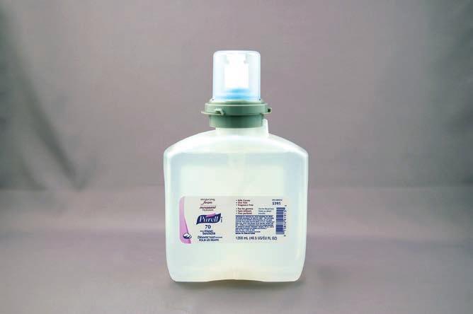 51/ach Liquid Hand Sanitizer 62% ethyl alcohol, kills 99% of most common diseasecausing germs, contains moisturizers and vitamin, 1000 ml bag.