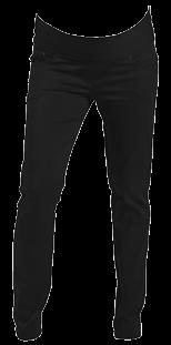 SATEENS With jean styling, the sateen fabric gives this pant an elegant