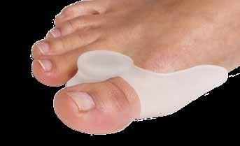 & Friction Relieve pain, makes shoes comfortable Soft N Stretch fabric cover positions Visco-GEL pad