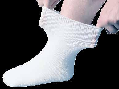 PROTECTIVE SOCKS Diabetic Solutions for Everyday, Active and Oversized Needs SeamLess Everyday Socks Safer and more comfortable for people with sensitive feet or diabetes.