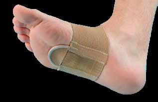 METATARSAL MANAGEMENT Arch Support Bandages Compressive elastic midfoot bandage gently