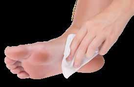NEW PRODUCTS Keeping feet clean is key to foot health.