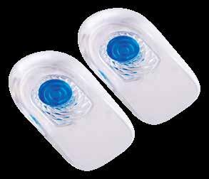 Medical-Grade Silicone Absorbs Shock Best GelStep Heel Cups, Pads, Insoles and Orthotics are all