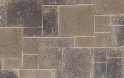 Pattern 1 Pattern 2 Pattern 3 gray moss charcoal Swatch shown in Heartland Paver Pattern 4 Heartland Paver All four patterns are