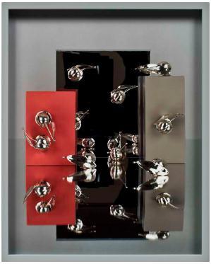 Elad Lassry Cherries (Silver) 2012 C print with