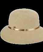 Faux Leather, Buckle Brim: 3 1/2 Dimensional Colors: Assorted 2-Each: Black, Gold, Silver Fits Most (Elasticized