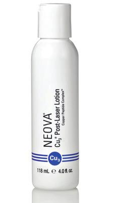 younger Cu 3 POST LASER LOTION 2 OZ > Petrolatum > Mineral Oil > Dimenthicone > Helps skin retain moisture and optimizes post-procedure care and outcome > Light
