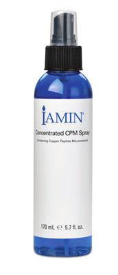IAMIN AT-HOME IAMIN CONCENTR ATED CPM SPR AY 5.7 OZ > Specifically formulated to provide continuing moisture and comfort to the scalp.