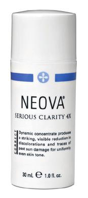 TREAT SERIOUS CLARITY 4X 1 OZ > Quadruple Brightening Agents > Dramatically reverses appearance of dark spots and skin discoloration >