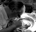 As well as older masters, our engraving designs are also brought to life by some young masters, including the