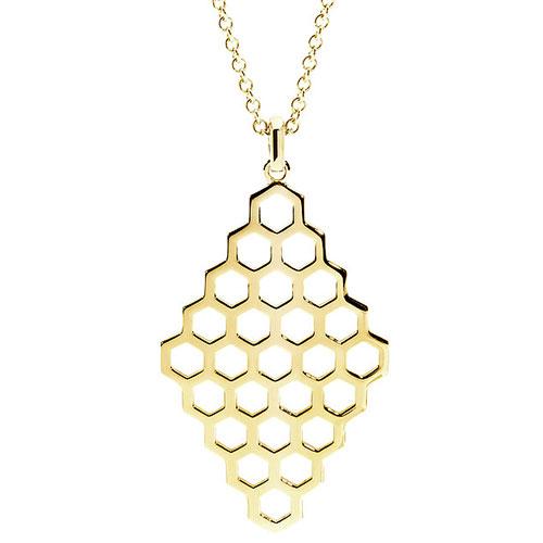 Charles River Laboratories Awards 30 BIRKS BEE CHIC Collection, medium pendant necklace in 18kt yellow gold.