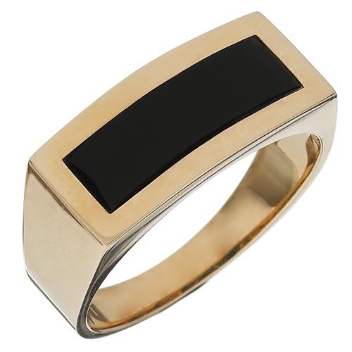 Charles River Laboratories Awards 10 Gold and Onyx Ring for Men Item Number : 131829 This 10 karat yellow gold men's ring features a 5 x 16 mm rectangular onyx stone.