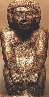 6 Granite statue of Redjit from 2 nd Dynasty [20]. Fig.4 Lapis lazuli statue from the 1 st Dynasty [18].
