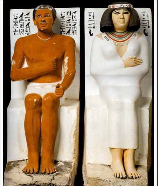 BC) and his family in display in the Egyptian Museum at Cairo and shown in Fif.10 [25].