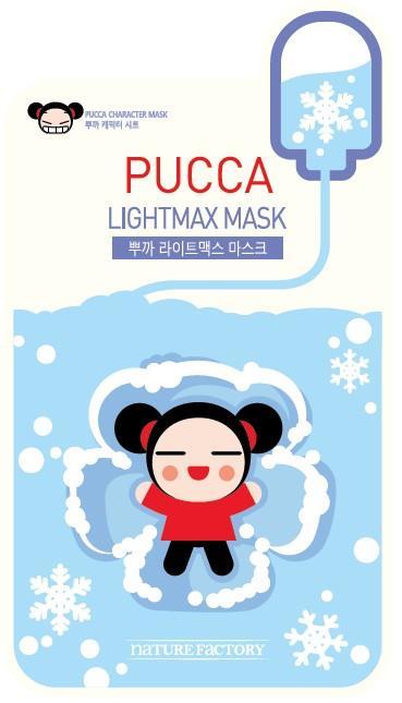 PUCCA & CANIMALS Product Name PUCCA LIGHTMAX MASK Brand PUCCA & CANIMALS Origin Made in Korea Price 30,000 / 10pcs Launching date 2015.
