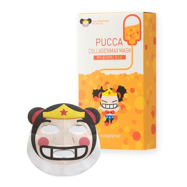 PUCCA & CANIMALS Product Name PUCCA COLLAGENMAX MASK Brand PUCCA & CANIMALS Origin Made in Korea Price 30,000 / 10pcs Launching date 2015.