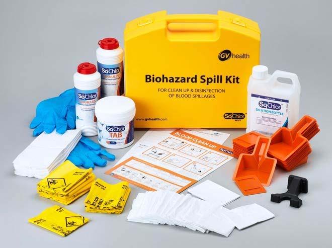MJZ017 Manufacturers Product Code: MultiBSK Biohazard Spill Kit (Multi) for the safe clear up of up to 25 spillages.