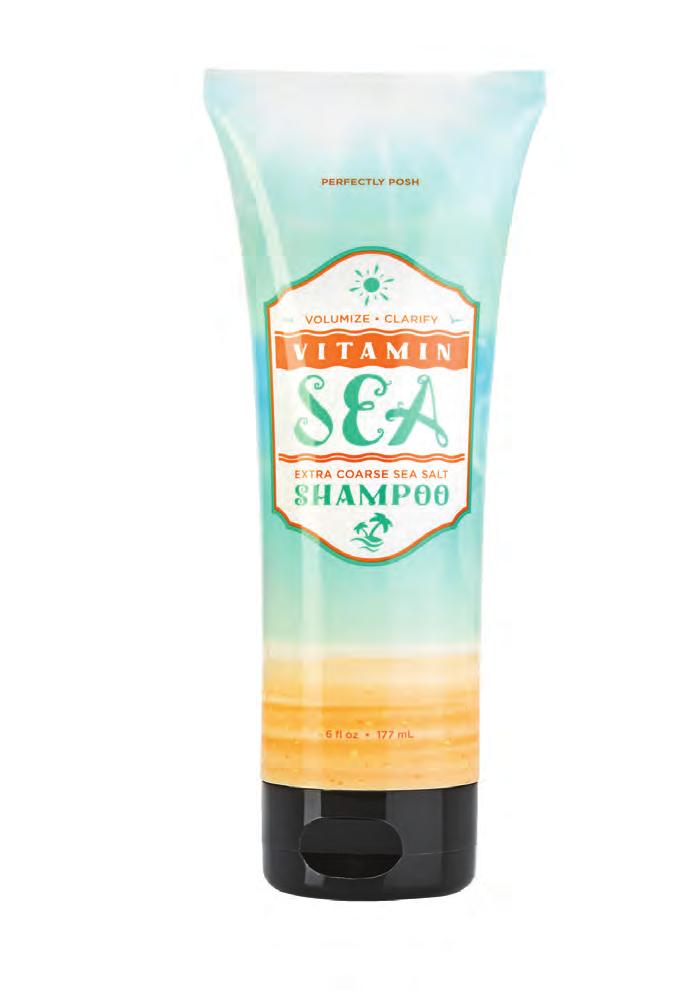 Apply more as needed to wet or dry hair. A SALTY STORY... If you want more VOLUME in your hair, use sea salt!