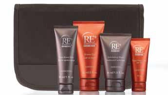 Includes travel sizes of both Restorative Day Crème SPF 20 and Extra Moisture Restorative Day Crème SPF 20.