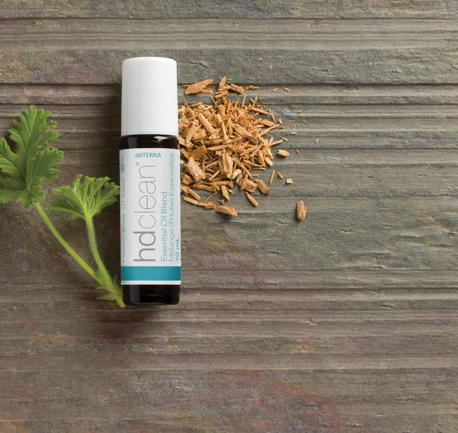 HD Clean Essential Oil Blend The ultimate blend for troubled skin, HD Clean is made with skin-benefiting essential oils that will help keep the skin looking and feeling smooth, clean, and healthy.