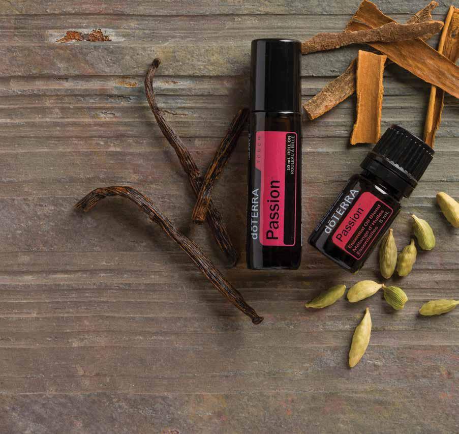 PastTense Essential Oil Blend A cooling, calming blend of essential oils, PastTense is formulated to soothe both mind and body at any time with the convenient use of a roll-on bottle.