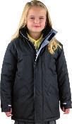 JUNIOR CORE DRI-WARM & LITE JACKET FABRIC Outer : 100% StormDri PU Coated Polyester Pongee Filling: Quilted 160g/m2 Polyester wadding Lining : 100% Polyester SIZE xs s m l xl xxl AGE 3/4 5/6 7/8 9/10
