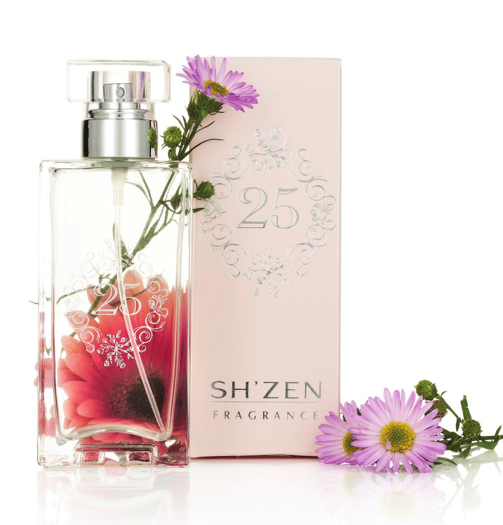 Sh Zen 25 Sensuality and femininity live side by side in this fresh floral fragrance for the classic, modern woman.