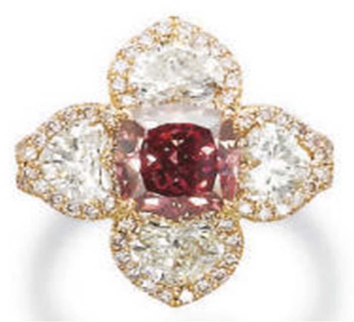 A 1 carat Red Diamond will command a price per carat in