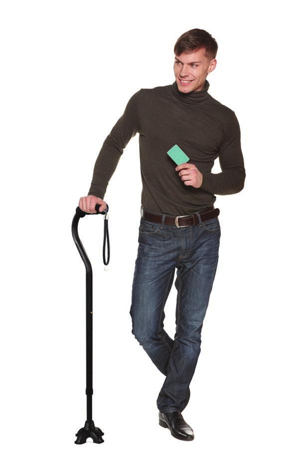 COLLECTION STURDY LOOK COLLECTION This Classic Black Sturdy HeroCane is one of the most
