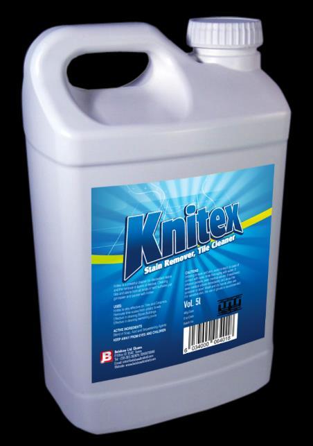 Knitex Knitex is a powerful cleaner for disobedient stains and the removal of layers of redisue. Cleaning stains from tiles, terrazzo, sinks, swimming pools, wc s and urinary bowls just got easier.