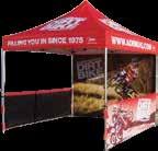 Wheeled carry bag Printed roof 3 x 6m