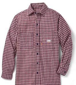 Plaid FR084RD PLR756 Placket Front with Button