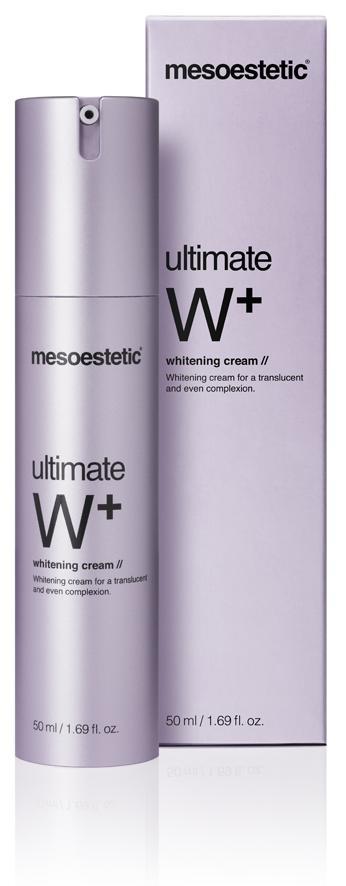 ultimate W + - whitening cream // whitening cream // Whitening cream for a translucent and even complexion Whitening effect cream specially formulated to smooth out the skin tone progressively