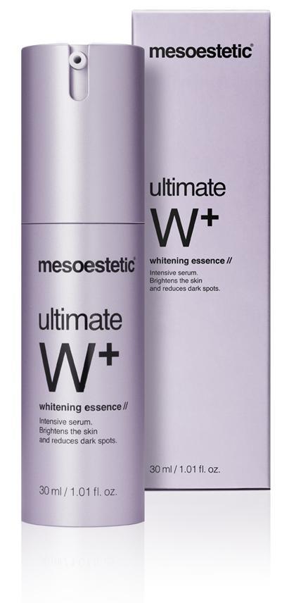ultimate W + - whitening essence // whitening essence// Intensive serum. Brightens the skin and reduces dark spots Intensive serum with whitening and antioxidant action.