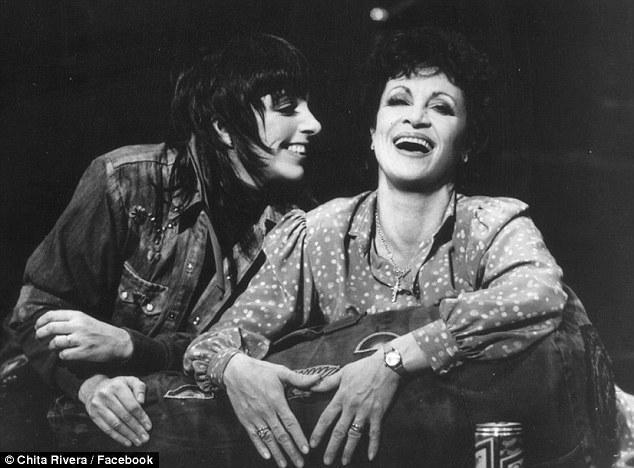 +11 Special memories: Tony winner Chita Rivera shared this photo of her with