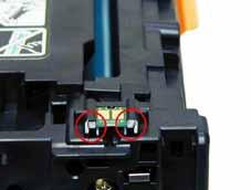 Be careful not to put to much pressure into the cartridge when creating the hole. Doing so can cause damage to the inside parts of the cartridge if the tool slips and touches any parts inside.