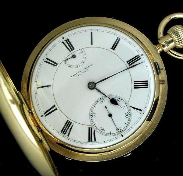 English Watch with Fitch s Patent This watch was