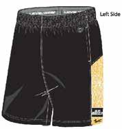 DECEPTION SHORTS Polyester shorts with side pockets / Athletic Gold Level FX
