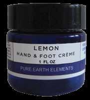 Lemon Hand & Foot Crème is an intensive, overnight cream designed for dry, rough, or working hands and feet in need of attention.