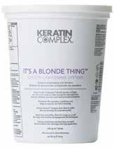 of Pink Passion Canvas Prep: It s a Blonde Thing Keratin Lightening System with Keratin Complex Developer 30 Volume + Vitalshot Apply to mid-shaft and ends first in order to develop resistant areas