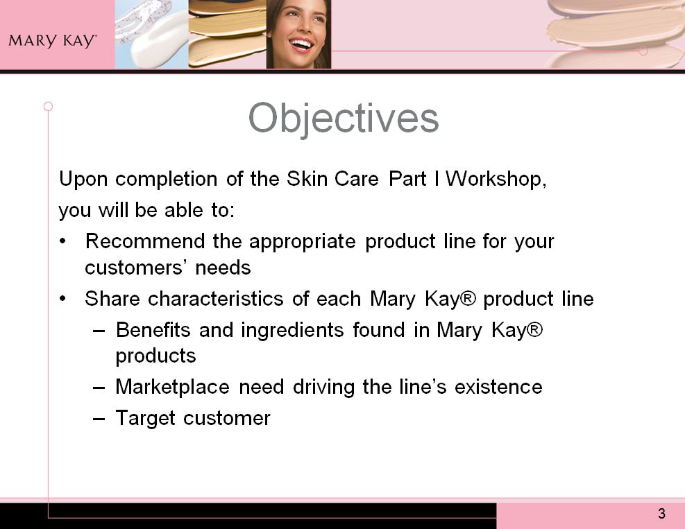 Let s look at the objectives for this workshop.