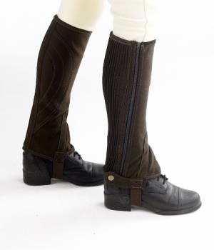 Hy short boots A quality zip fronted jodhpur boot with a buff leather upper and cambrill lining.