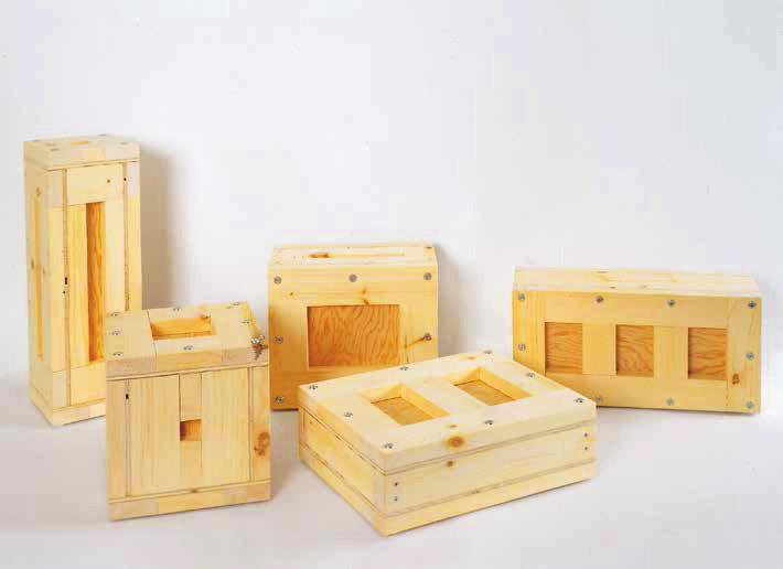 5 3 2 RICHARD ARTSCHWAGER Untitled (1000 Cubic Inches), 1996 For Parkett 46 1 4 Plywood and pine with steel hardware, Ed.