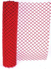 Mesh Safety Fences Plastic Diamond Plastic diamond mesh safety fence Jackson TrailBOSS Channelizer Drum Made of durable polyethylene Rugged yet flexible, reusable, highly visible, and UV-stabilized