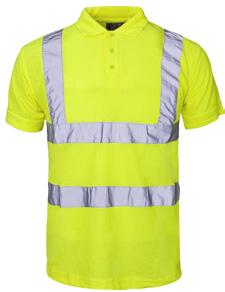 HV Polo Shirt - Yellow Collar & Cuffs 39271-7 S - 4XL HV Polo Shirt - Corporate Only 39291-7 S - 4XL HV Polo Shirt -