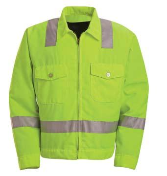 Outerwear Customization Options Location ABC Location ABC» HI-vis jacket 360 degree visibility with front and back